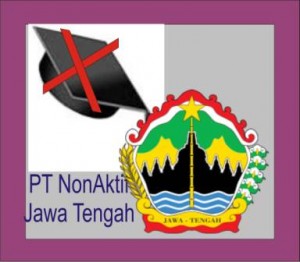 Daftar PT Non Aktif di Jateng